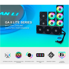Система рідинного охолодження Lian Li GA II Lite 240P, Black (G89.GA2L24PB.00)