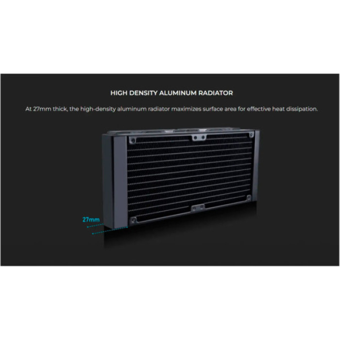 Система рідинного охолодження Lian Li GA II Lite 240P, Black (G89.GA2L24PB.00)