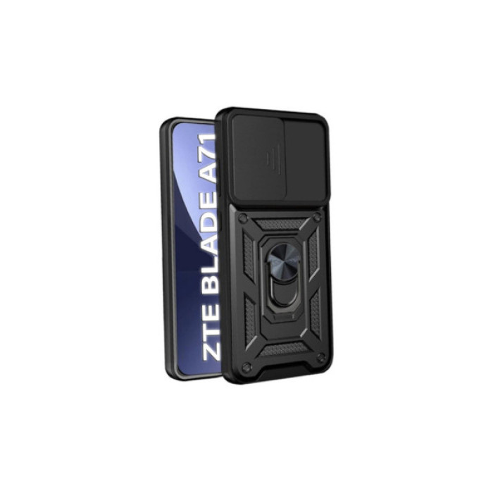 Чохол до мобільного телефона BeCover Military ZTE Blade A71 Black (710700)