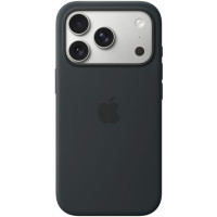 Чохол до мобільного телефона Apple iPhone 17 Pro Silicone with MagSafe Black Model A3559 (MGFK4ZM/A)