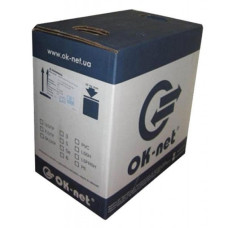 Кабель мережевий OK-Net FTP cat.6 LSOH (F/UTP-cat.6 LSOH) (КПВонг-HFЭ-ВП (250) 4*2*0,57)
