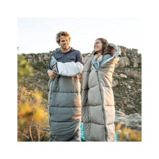 Спальний мішок Naturehike з капюшоном із мішком для зберігання M300 CNK2350WS023, сірий, правий (6927595775981)