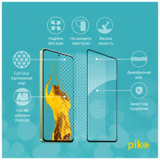 Скло захисне Piko Full Glue Xiaomi Redmi Note 13 4G Black (1283126583940)