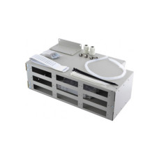 Патч-панель оптична 3U, універсальна, сплайс касети S336 Crosver (FOB 19/3-336/36-3-72)