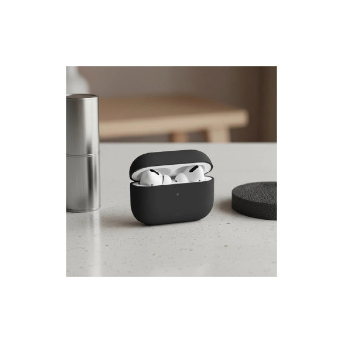 Чохол для навушників Uniq Lino AirPods Pro 2 gen Silicone Ash Grey (8886463683521)