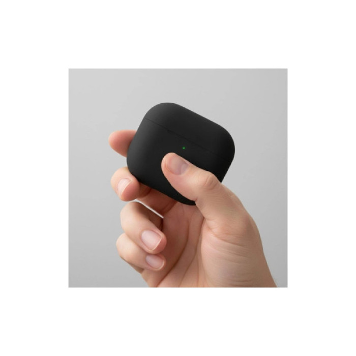 Чохол для навушників Uniq Lino AirPods Pro 2 gen Silicone Ash Grey (8886463683521)