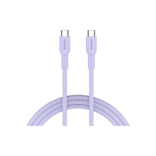 Дата кабель USB-C to USB-C 1.0m OnWire 60CL C-C 60W COLOR Braided 1m Purple Canyon (CND-CCAP60AB10PU)
