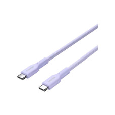Дата кабель USB-C to USB-C 1.0m OnWire 60CL C-C 60W COLOR Braided 1m Purple Canyon (CND-CCAP60AB10PU)