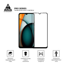 Скло захисне Armorstandart Pro Xiaomi Redmi A3 Black (ARM74453)