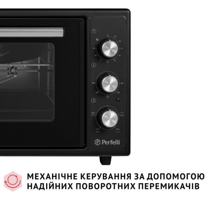 Електропіч Perfelli MIRAGE 48 BLACK