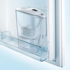 Фільтр-глечик Brita Aluna Memo MXPro 2.4л (1.4л очищеної води) з фільтр-картриджем, білий (1052801)
