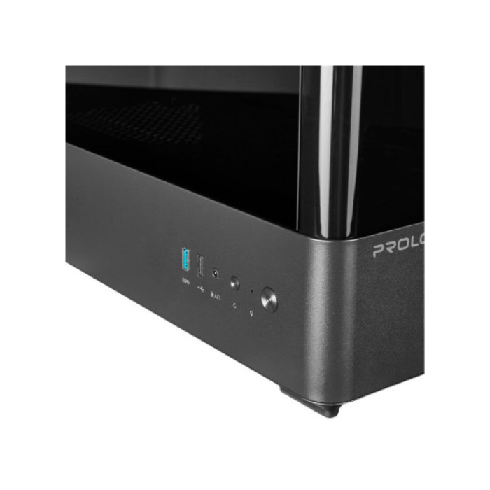 Корпус Prologix Lumi GM-01AB Glass Black
