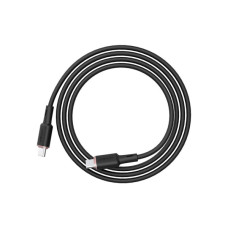 Дата кабель USB-C to USB-C 1.2m 3A 60W silicone C2-03 black Acefast (6974316280729)