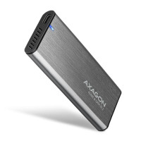 Кишеня зовнішня AXAGON USB-C 3.2 Gen 2 metal box for M.2 NVMe & SATA SSD SuperSpeed (EEM2-SG2)