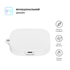 Чохол для навушників Armorstandart Hang Case для Xiaomi Redmi Buds 5 White (ARM79951)