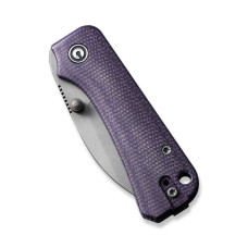 Ніж Civivi Baby Banter Wharncliffe Violet Micarta (C19068SC-2)