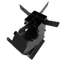 Турбопіч Metalzavod 25х10х36см 3мм середня (TBP-3M)