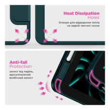 Чохол до планшета Armorstandart Y-Type PEN Samsung Galaxy Tab A9+ Pine Green (ARM85503)