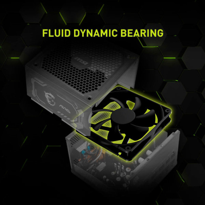 Блок живлення MSI 1000W (MAG A1000GL PCIE5)