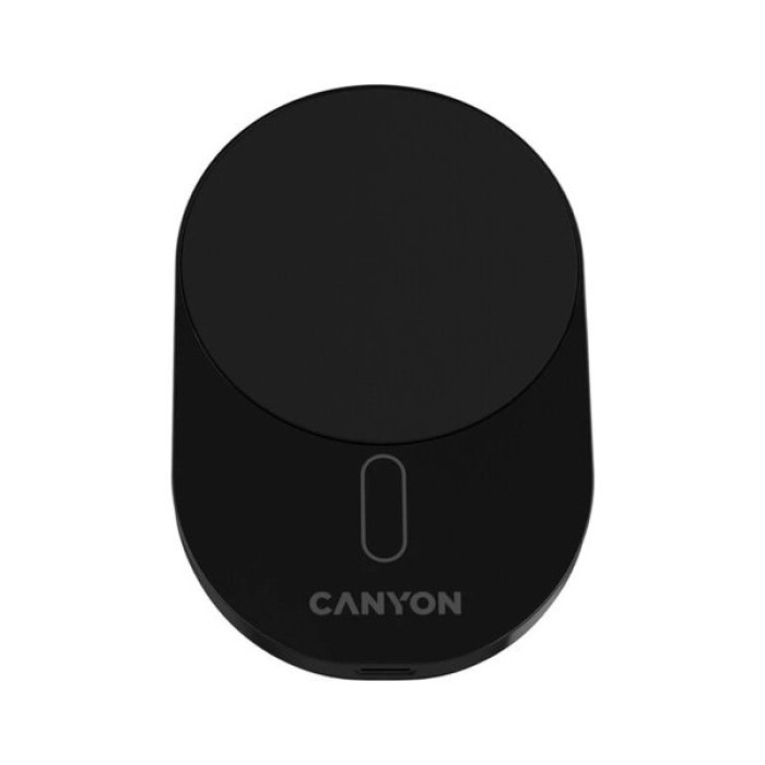 Зарядний пристрій Canyon OnGrip 105 15W Qi2 Wireless Black (CNS-CCH105B)
