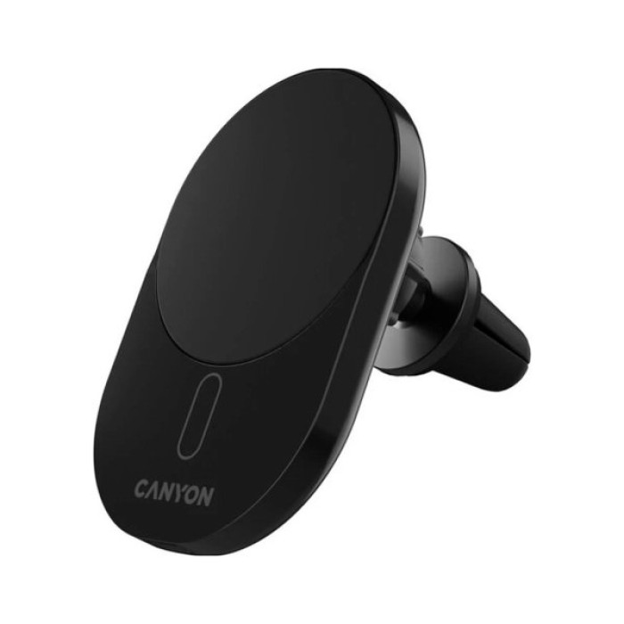 Зарядний пристрій Canyon OnGrip 105 15W Qi2 Wireless Black (CNS-CCH105B)
