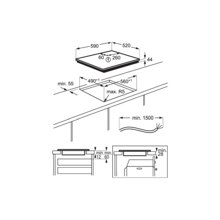 Варочна поверхня Electrolux CIT61443