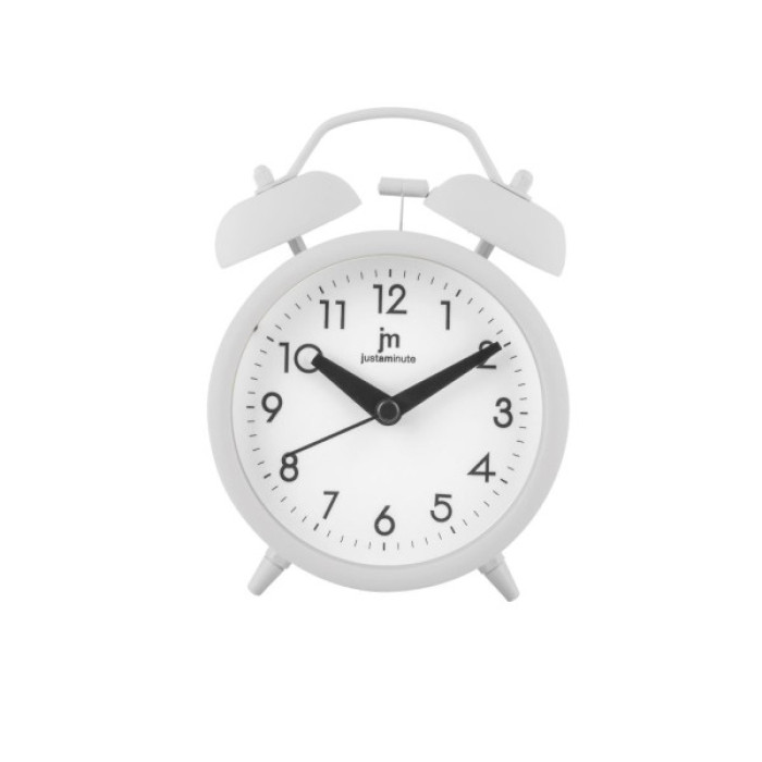 Настільний годинник Lowell будильник, білий (JA7099B)