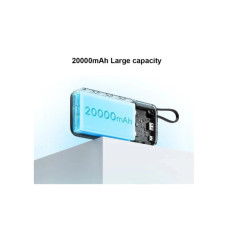Батарея універсальна CUKTECH 20000mAh PB200N 55W Grey (CUKP200NGLDG)