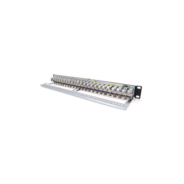 Патч-панель 19" 24хRJ-45 FTP 1U cat.6A, w Organizer PiPo (PP247191UFTP)