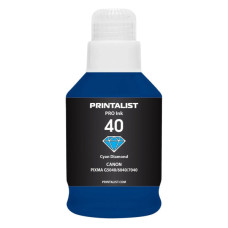Чорнило Printalist Canon GI-40 для G5040/G6040 190г Cyan (PL40C)