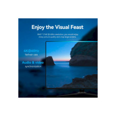 Кабель мультимедійний DisplayPort M to DisplayPort M 5.0m V1.2 4K60Hz Vention (HAKBJ)