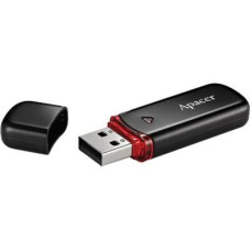 USB флеш накопичувач Apacer 64GB AH333 black USB 2.0 (AP64GAH333B-1)