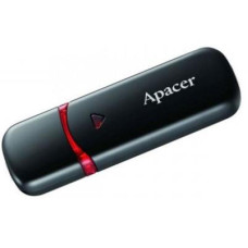 USB флеш накопичувач Apacer 64GB AH333 black USB 2.0 (AP64GAH333B-1)