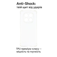 Чохол до мобільного телефона BeCover Anti-Shock Poco M8 Clear (715072)
