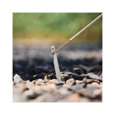 Комплект кілочків Naturehike CNK2300ZP016 20 см сріблясті 8 шт (6976023925030)