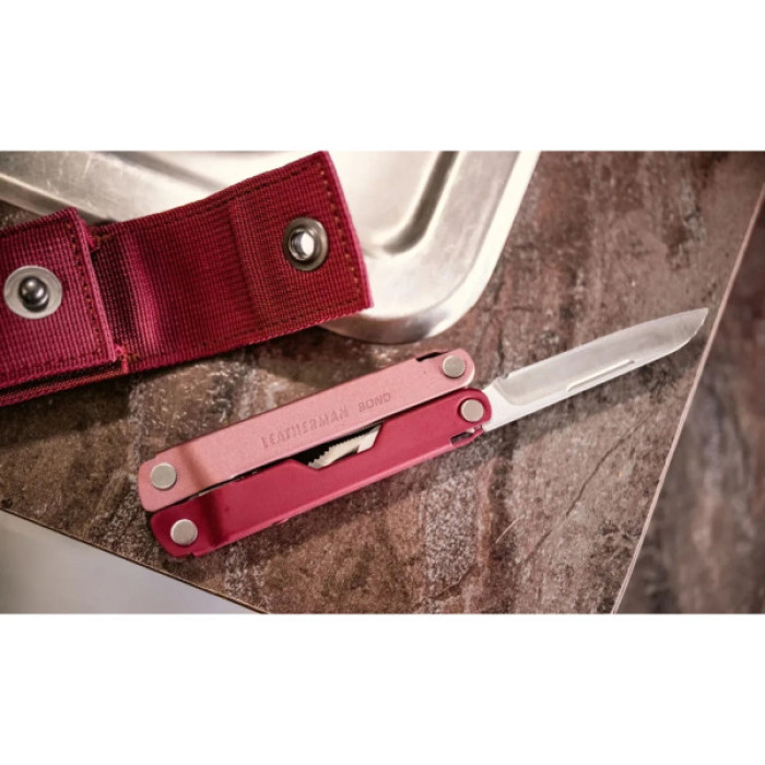 Мультитул Leatherman Bond Heathered Cranberry (833311)