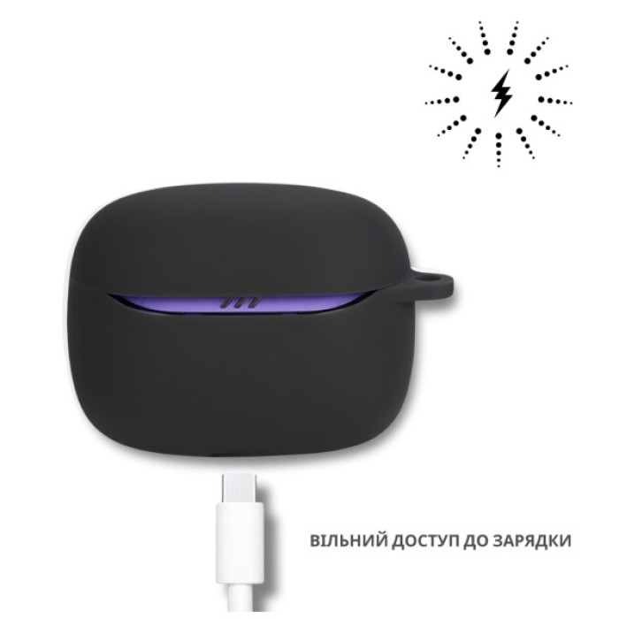 Чохол для навушників BeCover для JBL Tune Beam 2 Black (714824)
