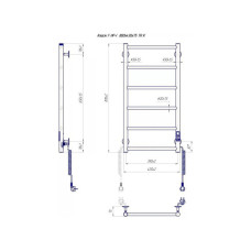 Сушарка для рушників MARIO 2.3.0702.10.BM