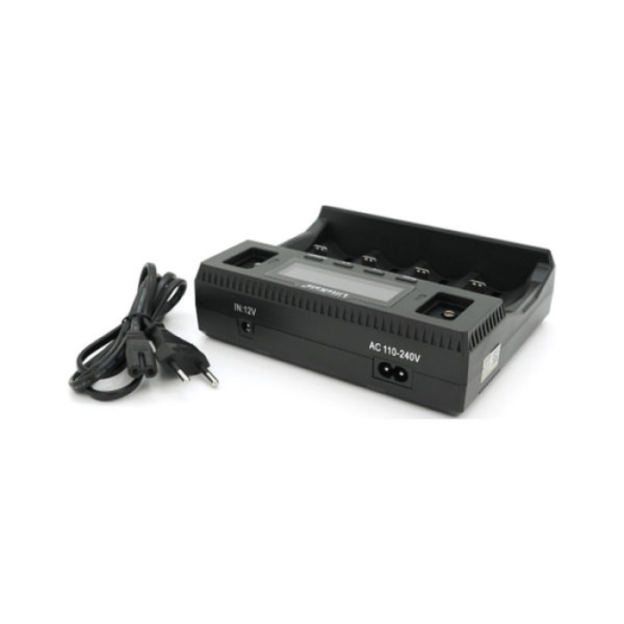 Зарядний пристрій для акумуляторів Liitokala 4 Slots+2, Ni-MH/Ni-CdAA,AAA,C, +Крона, Li-ion/IMR32650,21700,18650 (Lii-D4XL)