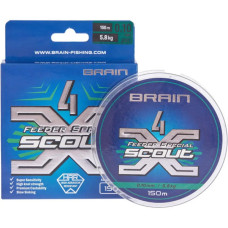 Шнур Brain Scout 4X 150m (camo) 0.128mm 7.2kg (1858.54.81)
