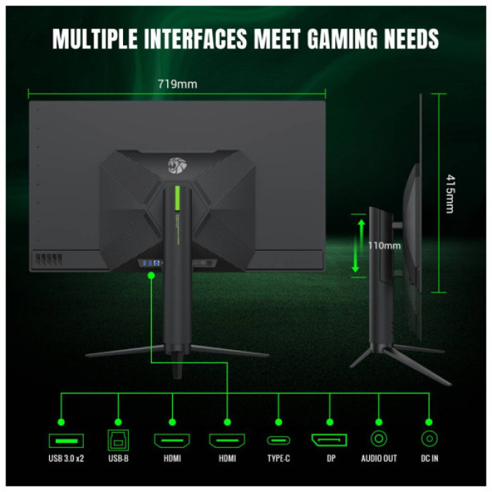 Монітор Gamemax GMX32UCDM