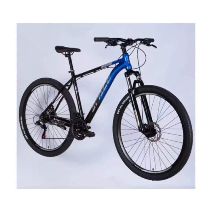 Велосипед Space 29" PHAETON DD FR рама-20" AL 2026 чорно-синій (OPS-SP-29-189)