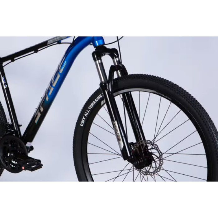 Велосипед Space 29" PHAETON DD FR рама-20" AL 2026 чорно-синій (OPS-SP-29-189)