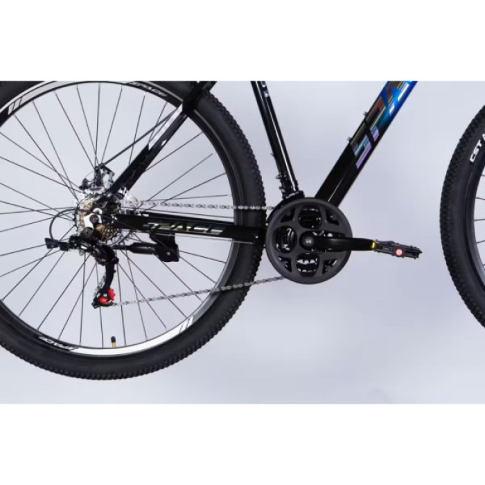 Велосипед Space 29" PHAETON DD FR рама-20" AL 2026 чорно-синій (OPS-SP-29-189)