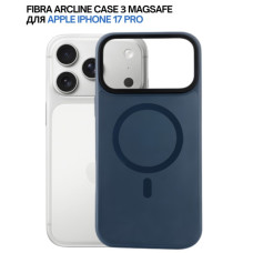 Чохол до мобільного телефона BeCover FIBRA ArcLine MagSafe Apple iPhone 17 Pro Blue (715382)