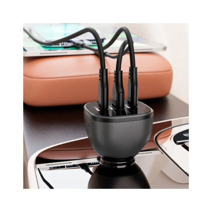 Зарядний пристрій Acefast 3xUSB 165W (2xUSB-C + USB-A) B14 (6974316282938)
