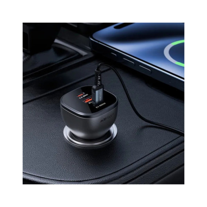 Зарядний пристрій Acefast 3xUSB 165W (2xUSB-C + USB-A) B14 (6974316282938)