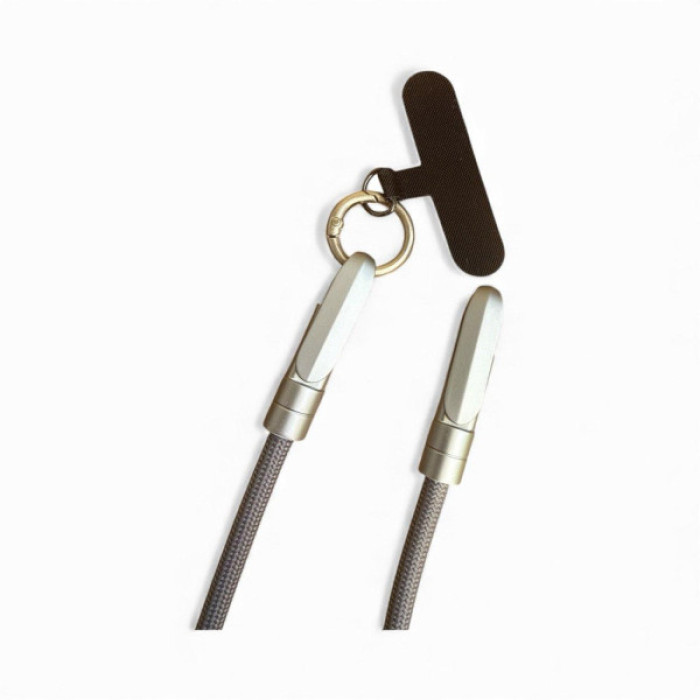 Дата кабель USB-C to USB-C 1.2m PD3.1 100W braided gray XoKo (XK-SC-HLD-200-GR)