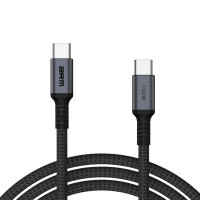 Дата кабель USB-C to USB-C 1.0m PD 100W black-grey Armorstandart (ARM69370)