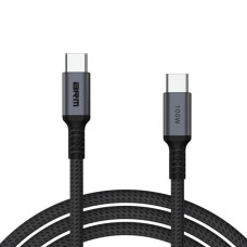 Дата кабель USB-C to USB-C 1.0m PD 100W black-grey Armorstandart (ARM69370)